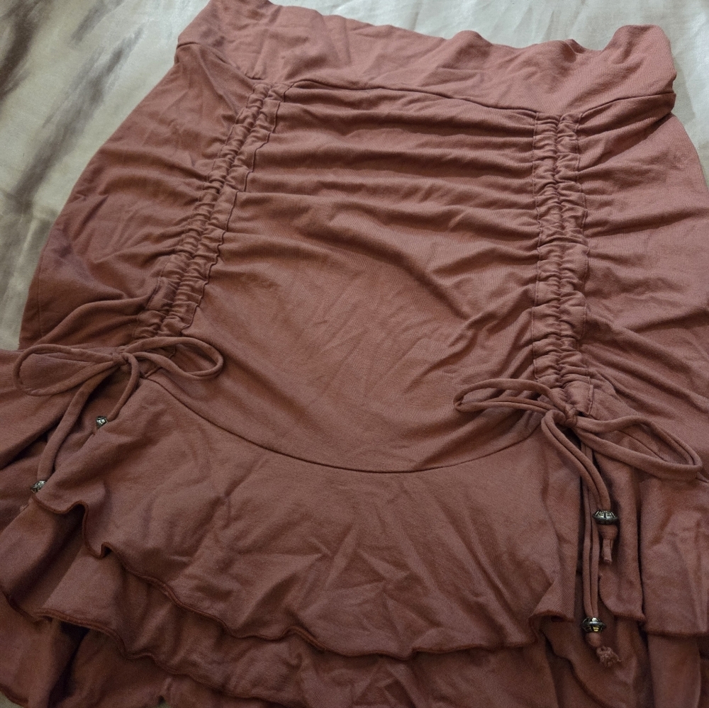Eden Cinch Mini Ruffle Skirt - Picture 5 of 11